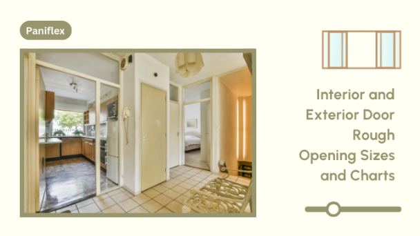 Interior and Exterior Door Rough Opening Sizes and Charts