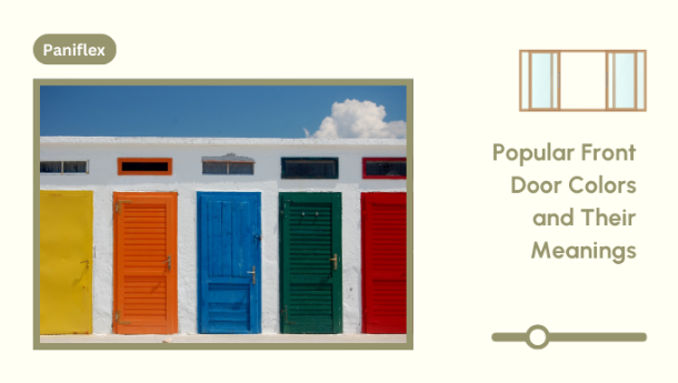 Popular Front Door Colors and Their Meanings