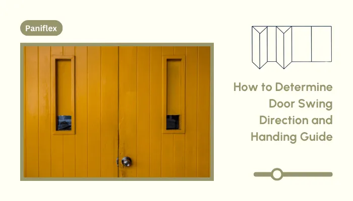 How to Determine Door Swing Direction and Handing Guide