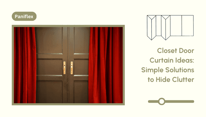 Closet Door Curtain Ideas: Simple Solutions to Hide Clutter