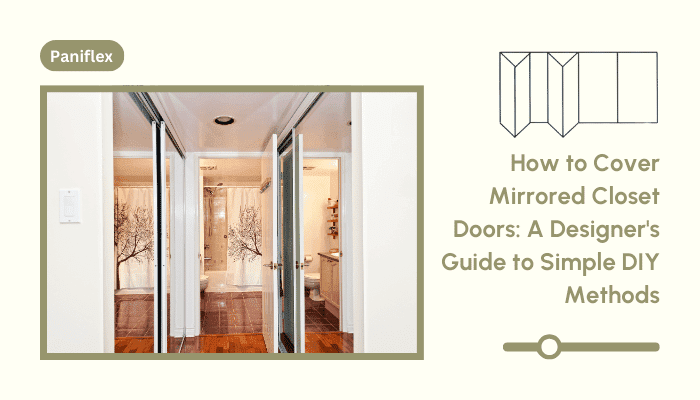 How to Cover Mirrored Closet Doors: A Designer's Guide to Simple DIY Methods