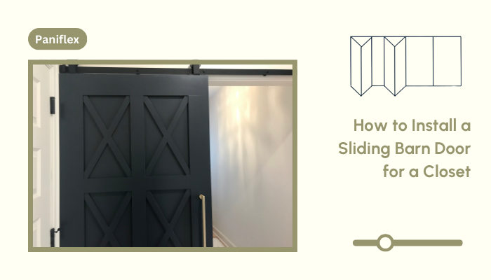 How to Install a Sliding Barn Door for a Closet