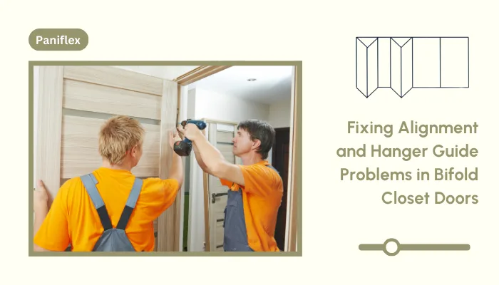 Fixing Alignment and Hanger Guide Problems in Bifold Closet Doors