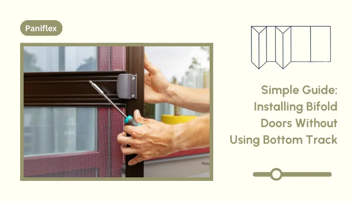 Simple Guide Installing Bifold Doors Without Using Bottom Track