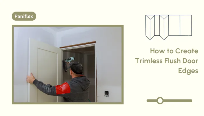 How to Create Trimless Flush Door Edges