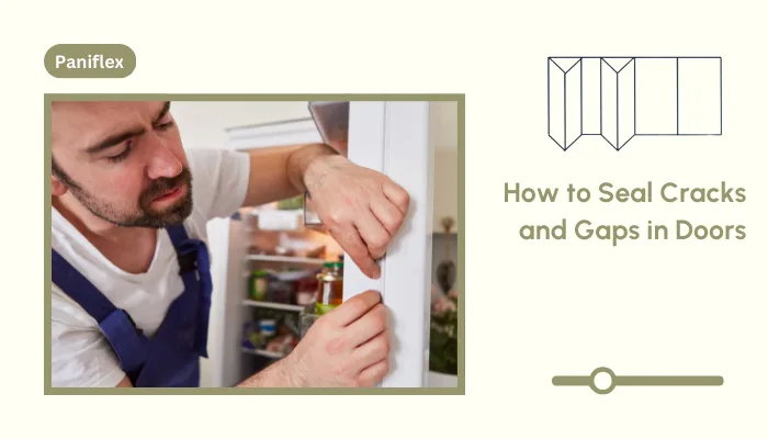 How to Seal Cracks and Gaps in Doors