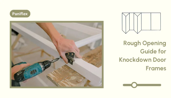 Rough Opening Guide for Knockdown Door Frames