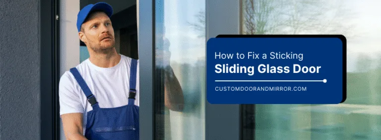 How to Fix a Sticking Sliding Glass Door